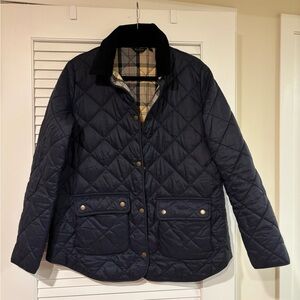Barbour Navy Quilted Jacket